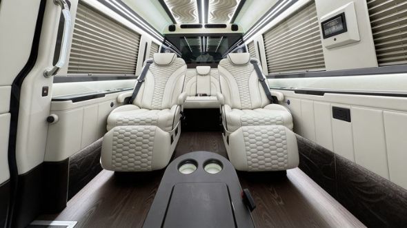 8 passenger sprinter van interior mckinney