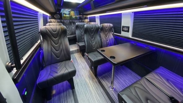 mckinney 18 passenger sprinter van interior