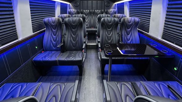 mckinney 20 passenger sprinter van interior
