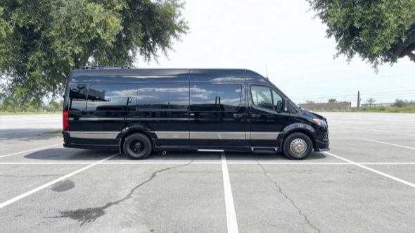 mckinney private event sprinter van rental