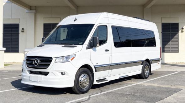 mckinney wedding sprinter van rental