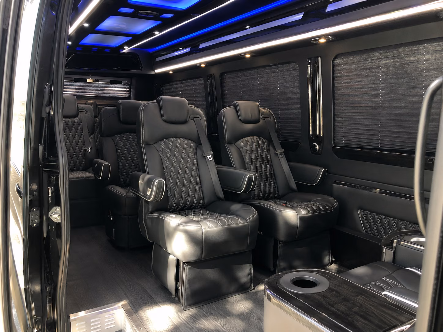 mckinney 10 passenger sprinter van interior