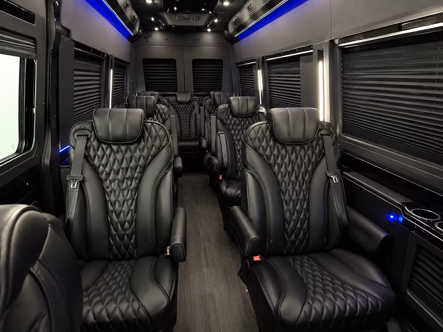 mckinney 12 passenger sprinter van inside