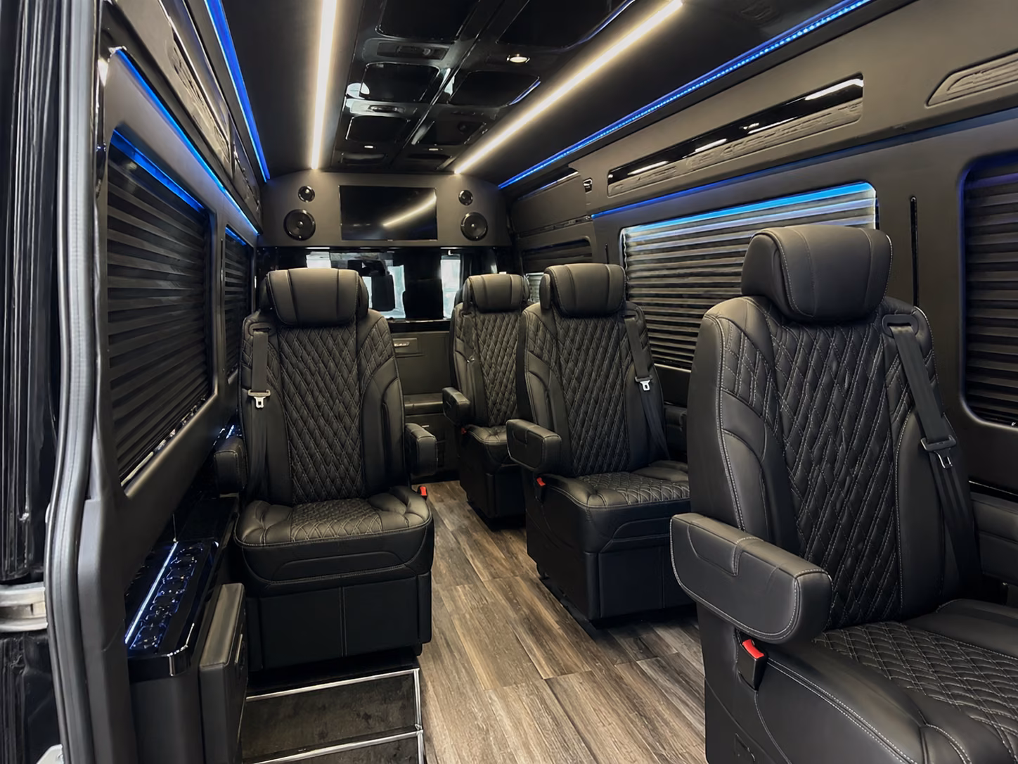 mckinney 18 passenger sprinter van inside