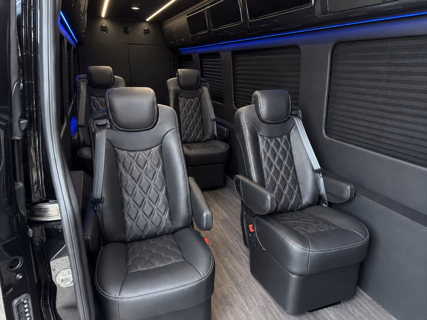 mckinney 18 passenger sprinter van interior