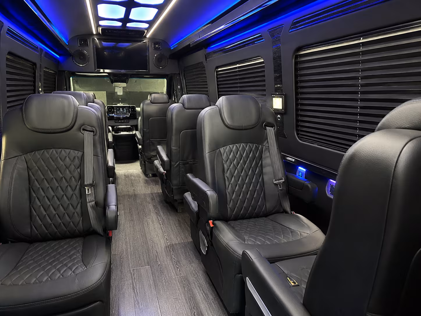 mckinney 8 passenger sprinter van interior