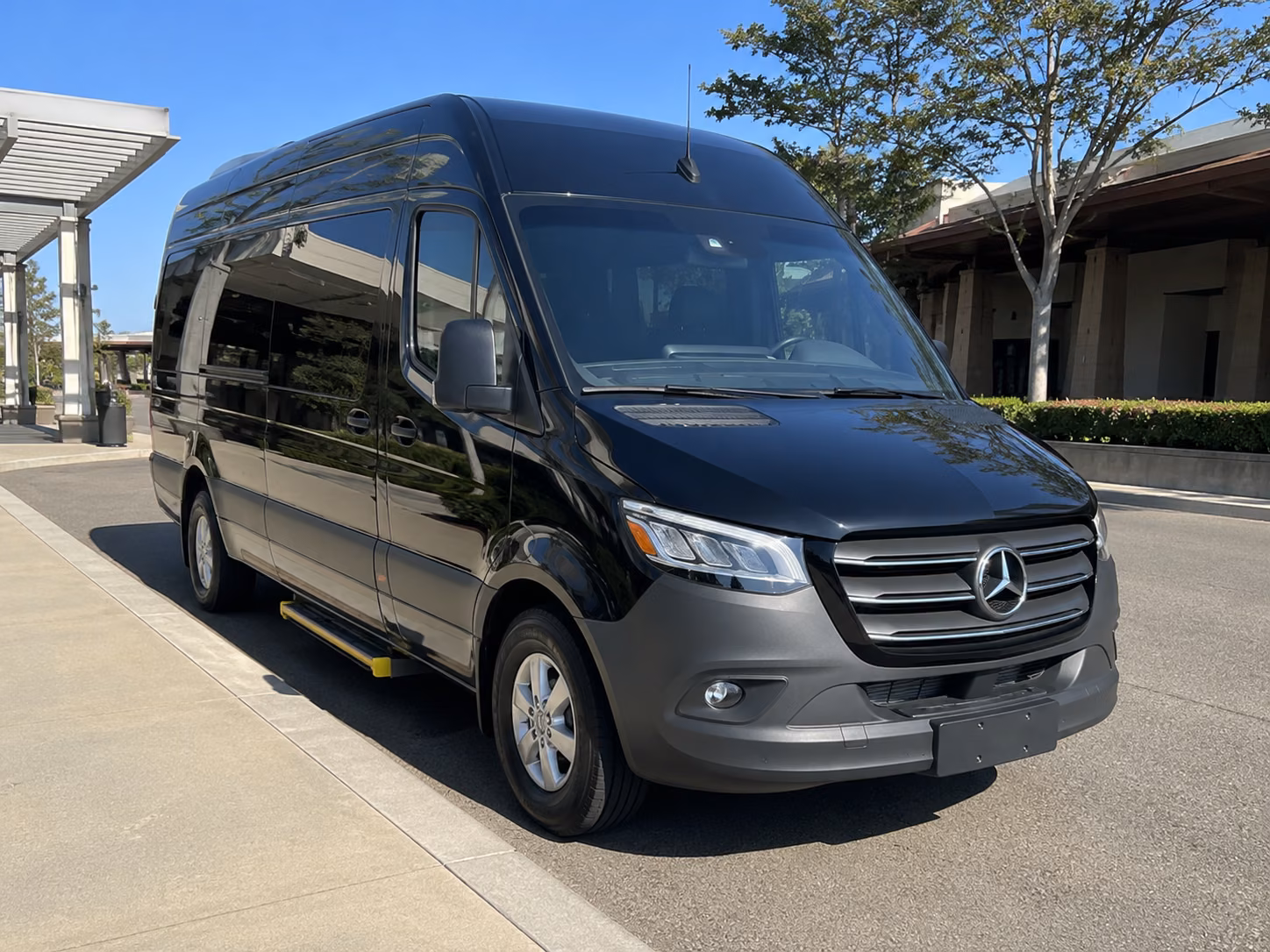 mckinney wedding sprinter van rental